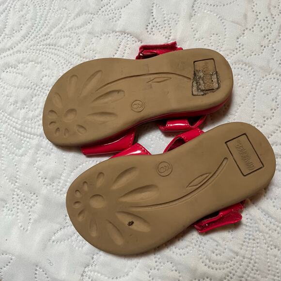 Gymboree Flower Sandals Size 9 - Picture 3 of 4